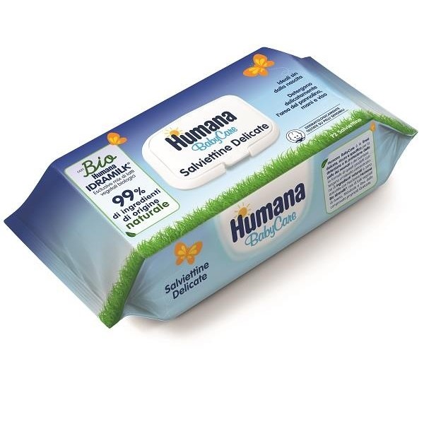 HUMANA BC SALVIETTE 72PZ