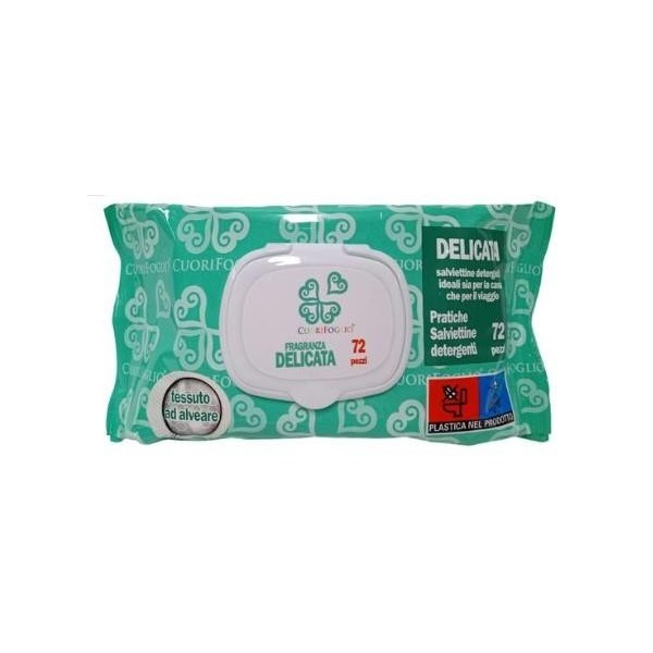 SALVIETTINE DETERGENTI  72 PZ DELICATE 42 GR.