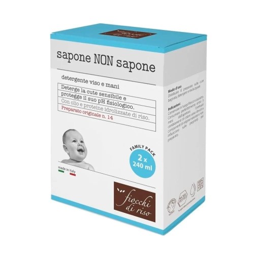 FIOCCHI DI RISO SAPONE NON SAPONE BIPACK