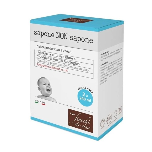 FIOCCHI DI RISO SAPONE NON SAPONE BIPACK