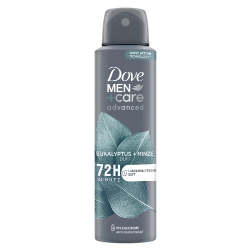 DOVE ADVANCE CARE 72 H SPRAY EUCALIPTO E MENTA 150 ML 