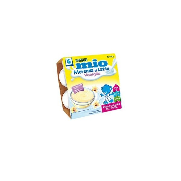 MIO MERENDA VANIGLIA 4 X 100 GR