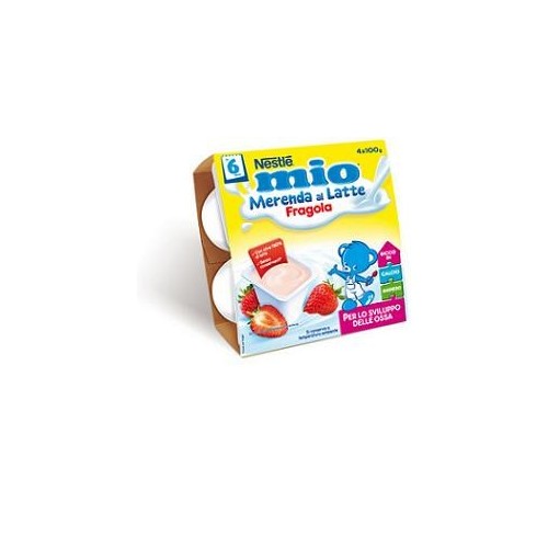 MIO MERENDA FRAGOLA 4 X 100 GR