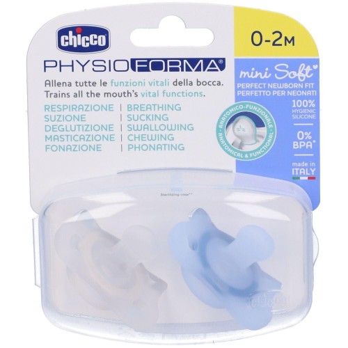 CH GOMM MINI AZZURRO 0-2 2PZ