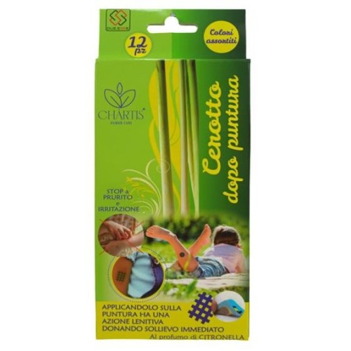 CHARTIS STICKER DOPO PUNTURA 12 PZ ASSORTITI