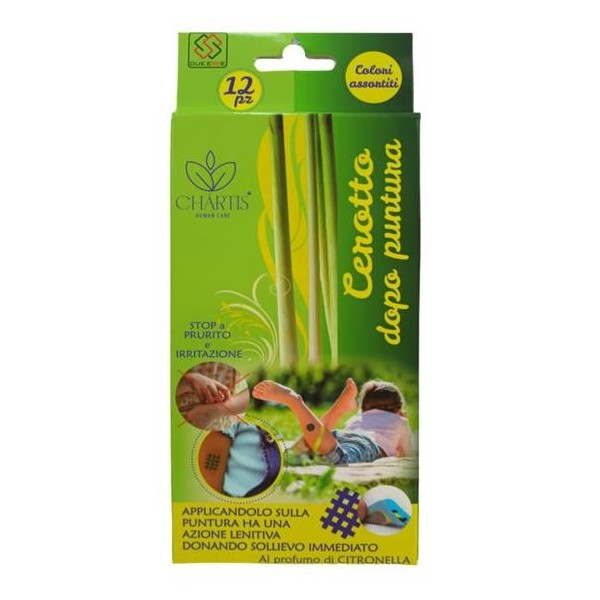 CHARTIS STICKER DOPO PUNTURA 12 PZ ASSORTITI