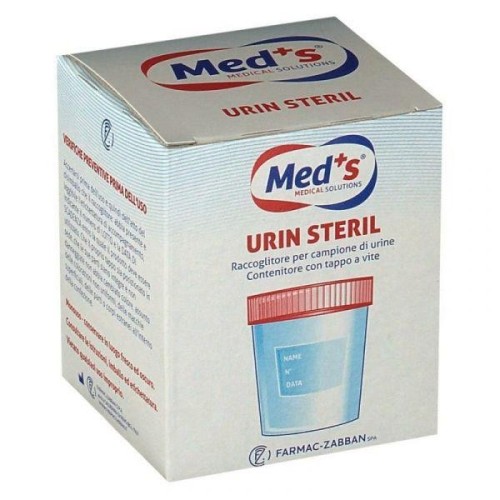 MEDS CONTENITORE URINE TAPPO A VITE