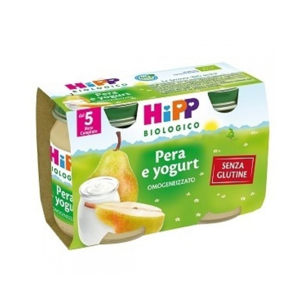 HIPP BIOLOGICO PERA YOGURT 2 X 125 GR