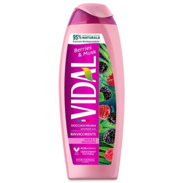 VIDAL DOCCIA NEW MORA&MUS250ML