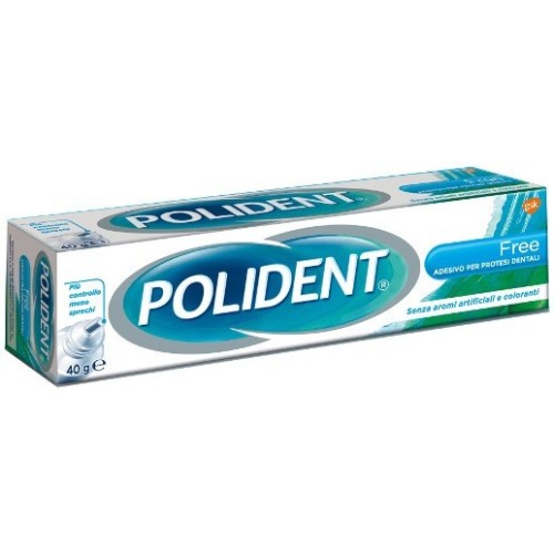 POLIDENT FREE ADESIVO PER DENTIERE 40G