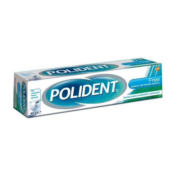 POLIDENT FREE ADESIVO PER DENTIERE 40G