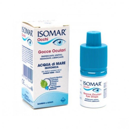 ISOMAR OCCHI MULTIDOSE GOCCE OCULARI PER OCCHI ROSSI DA 10 ML