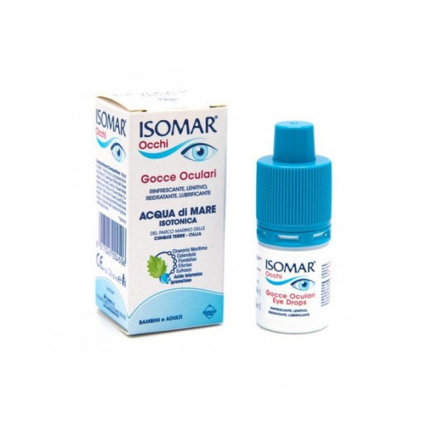 ISOMAR OCCHI MULTIDOSE GOCCE OCULARI PER OCCHI ROSSI DA 10 ML