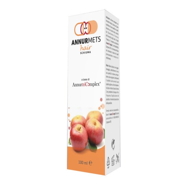 ANNURMETS HAIR SCHIUMA CON ESTRATTO DI MELANNURCA