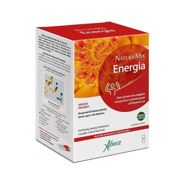 NATURA MIX ADVANCED INTEGRATORE ENERGIA 20 BUSTINE