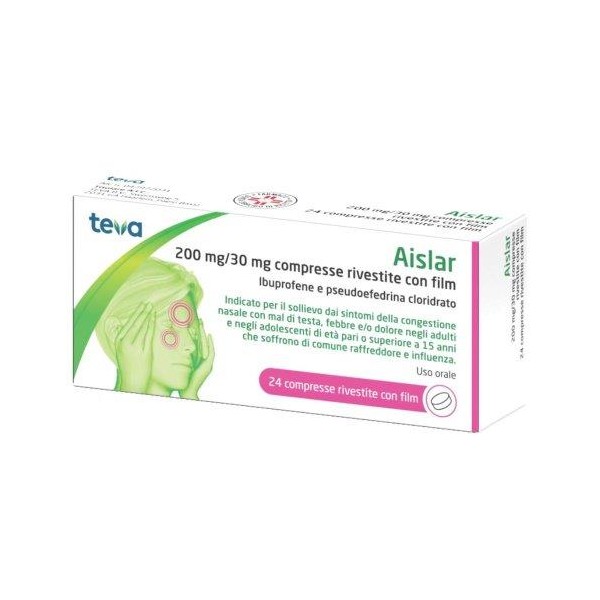 AISLAR*24CPR RIV 200MG+30MG