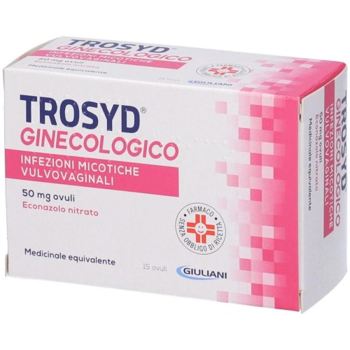 TROSYD GINECOL%15 OV VAG 50MG