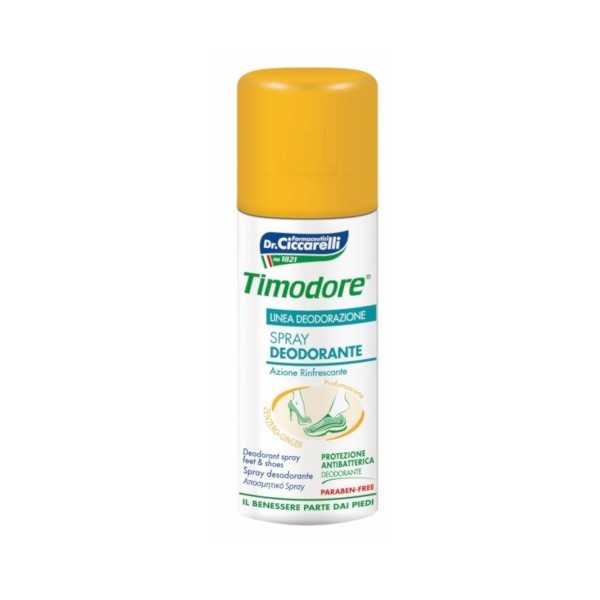 TIMODORE SPRAY DEODORANTE ALLO ZENZERO 150 ML