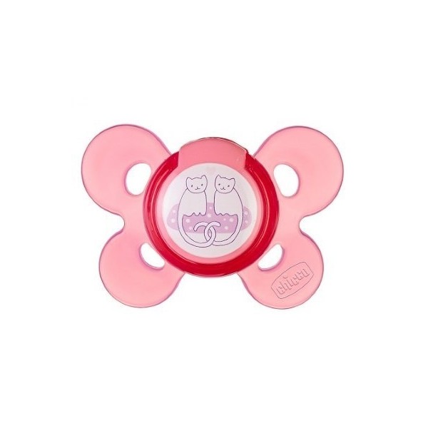 CHICCO SUCCHIETTO PSYSIO AIR BIMBA SILICONE 6-16 MESI 2 PEZZI