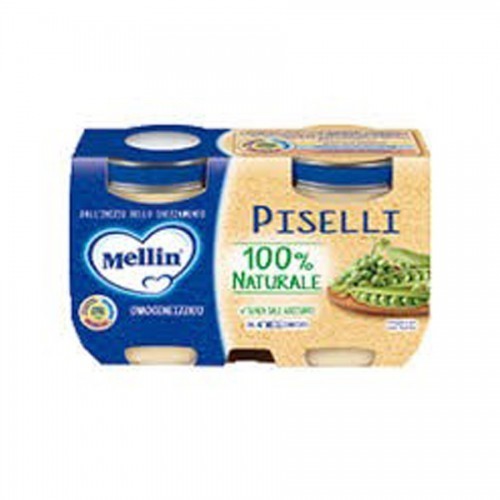MELLIN OMOGENEIZZATO PISELLI 2 X 125 G
