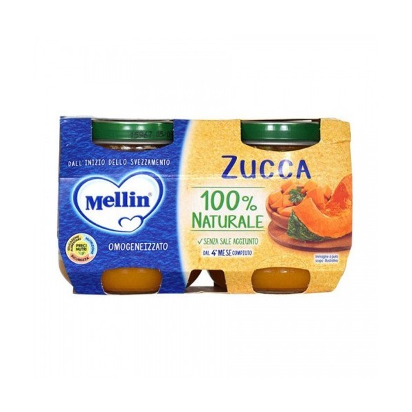 MELLIN OMOGENEIZZATO ZUCCA 2 X 125 G