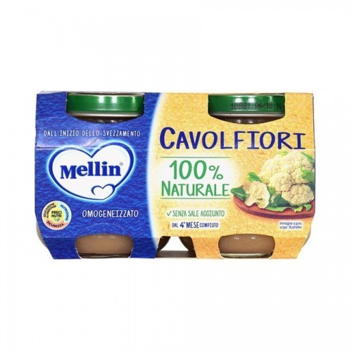 MELLIN OMOGENEIZZATO CAVOLFIORE 2 X 125 G