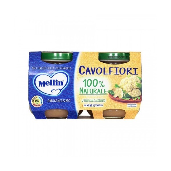 MELLIN OMOGENEIZZATO CAVOLFIORE 2 X 125 G