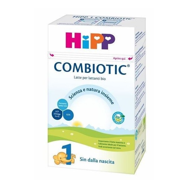 HIPP BIO 1 LATTE IN POLVERE COMBIOTIC LATTANTI 600 GR