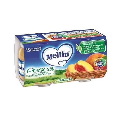 MELLIN OMOG PESCA MELA 2X100G