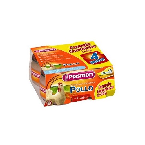 PLASMON OMOG POLLO 4X80G