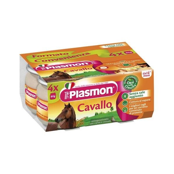 PLASMON OMOG CAVALLO 4X80G