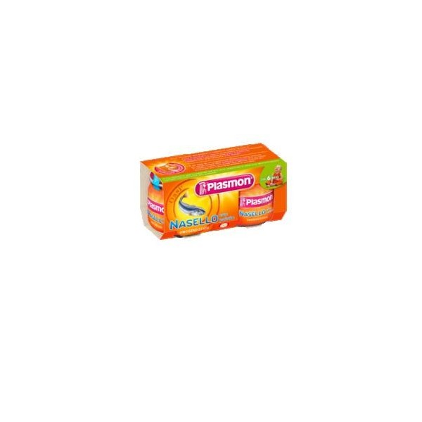 PLASMON OMOGENEIZZATO NASELLO E PATATE 2 X 80 GR