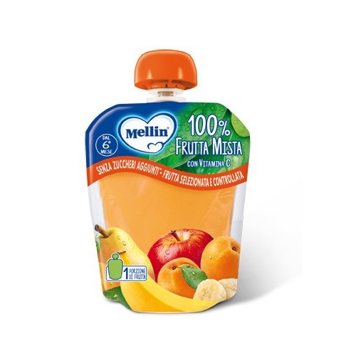 MELLIN POUCH FRUTTA MISTA 90G