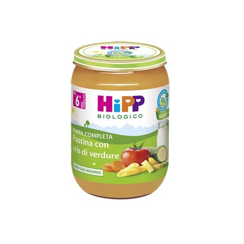 HIPP BIO PASTINA TRIS VERD190G