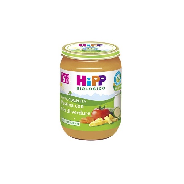 HIPP BIO PASTINA TRIS VERD190G