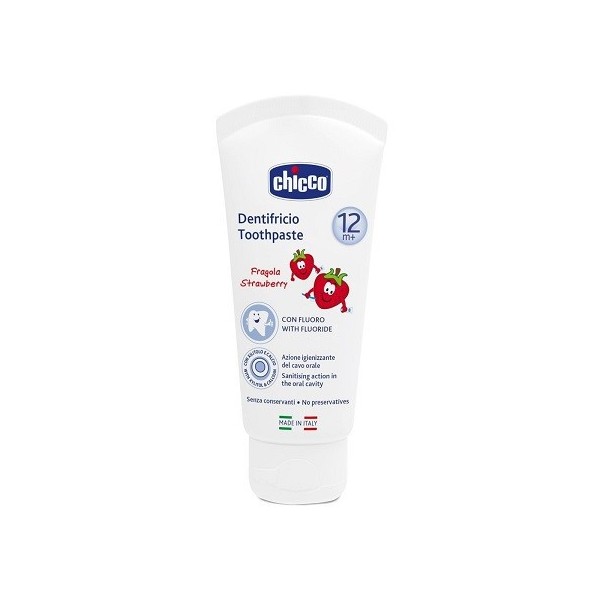 CHICCO DENTIFRICIO FRAGOLA 50ML 12 MESI +