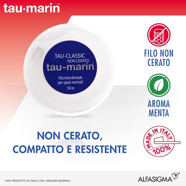 TAUMARIN FILO INTERD CLASSIC N/CERATO 50MT