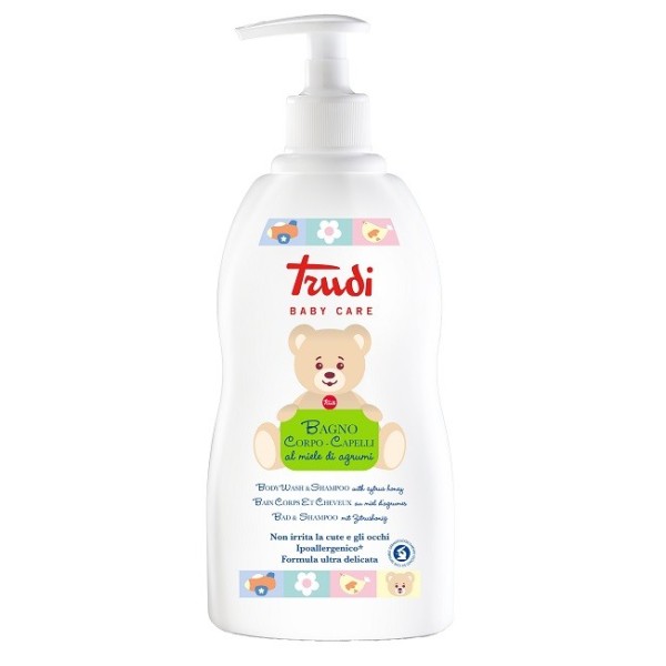 TRUDI BABY CARE BAGNO CORPO/CAPELLI 500ML