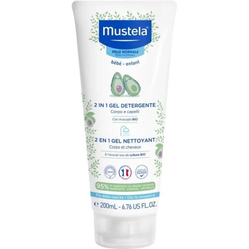 MUSTELA GEL 2 IN 1 200ML