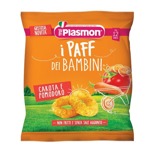 PLASMON DRY SNACK PAFF CAR POM