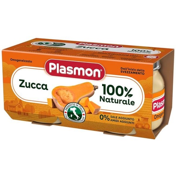 PLASMON OMOG ZUCCA 2X80G