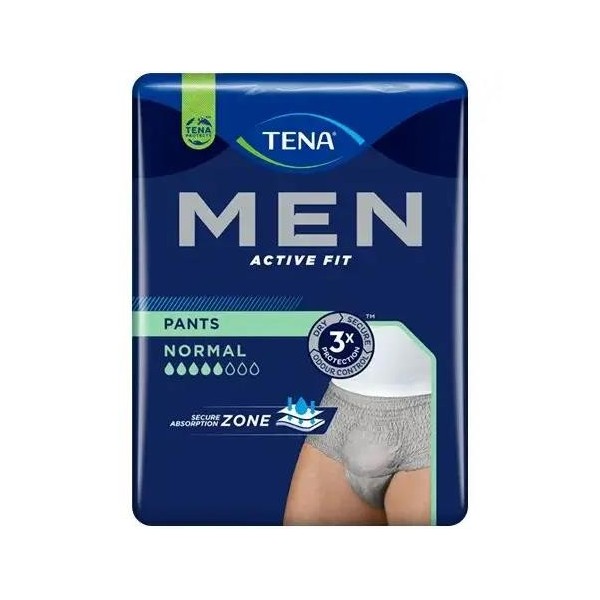 TENA MEN ACTIVE FIT GREV L/XL