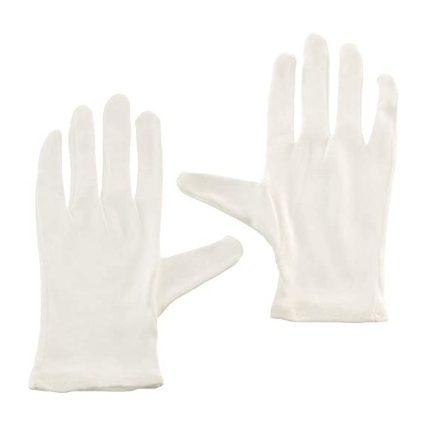 GUANTO COTONE BIANCO TAGLIA 7 IN BUSTA