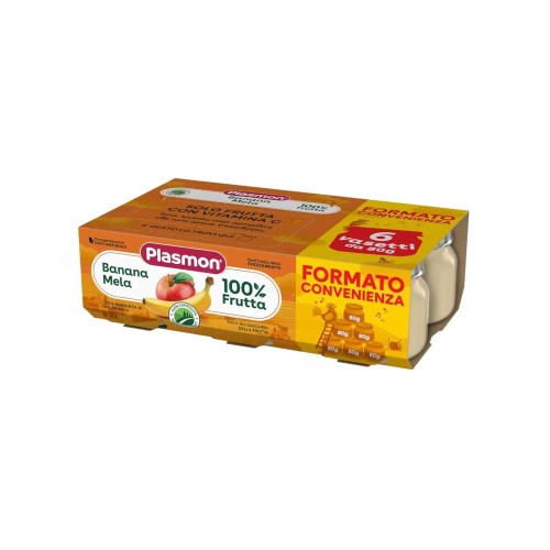 PLASMON OMOG MELA 6X80G