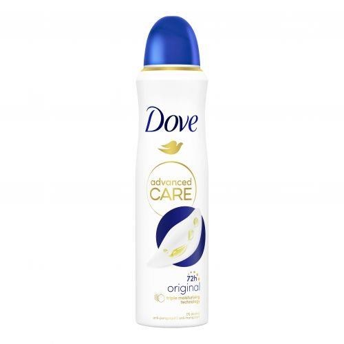 DOVE DEODORANTE 72 H SPRAY ORIGINAL ADVANCED CARE 150ML 