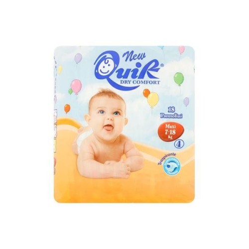 QUIK PANNOLINI MAXI 7/18 KG MISURA 4 