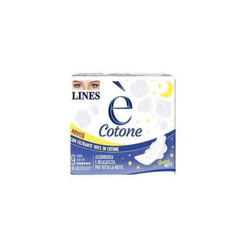 LINES E' COTONE NOTTE 9PZ