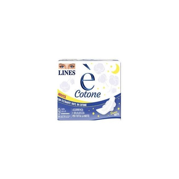 LINES E' COTONE NOTTE 9PZ