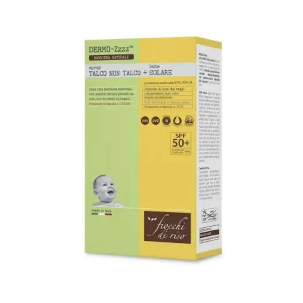 FIOCCHI DI RISO BIPACCO TALCO SPRAY+ LATTE SOLARE