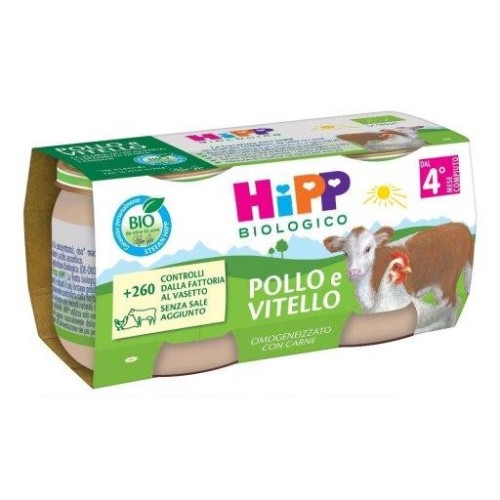 HIPP BIO OMOG POLLO VITEL2X80G